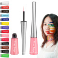 OEM good quality quick dry long lasting colorful matte liquid eyeliner pen